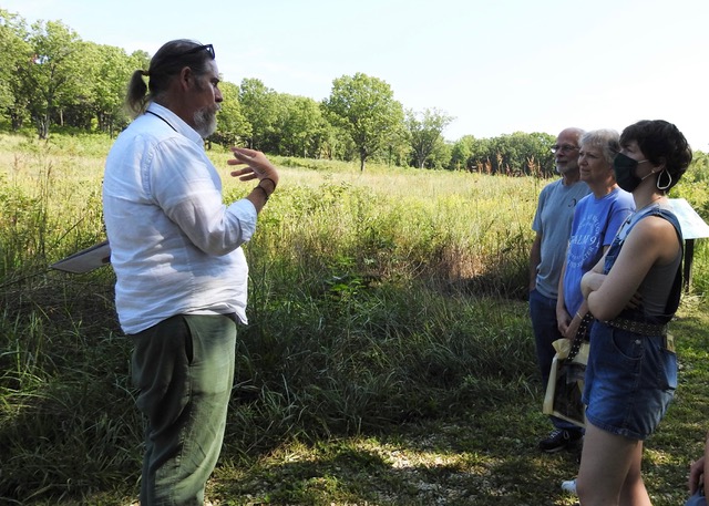 Botanical Walk in prairie